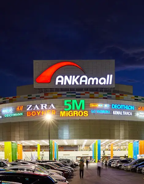 Ankamall AVM Dijital Ekran Reklam.