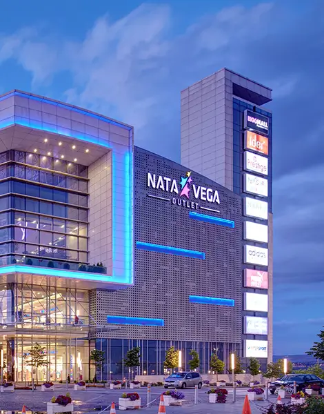 Nata Vega Outlet AVM Dijital Ekran Reklam.