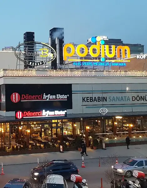 Podium AVM Dijital Ekran Reklam.