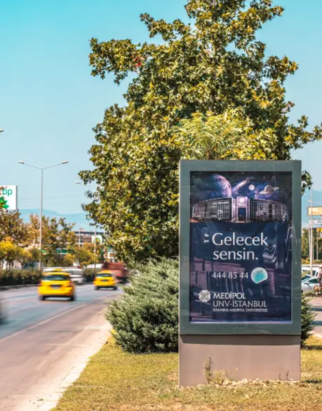 Ankara CLP Raket Reklam Panoları.
