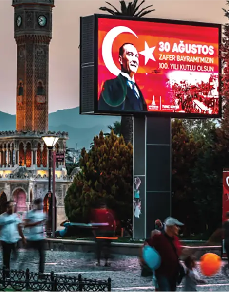 İzmir Dijital Ekran Reklamları.