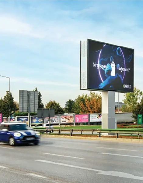 Bursa Dijital Ekran Reklamları.